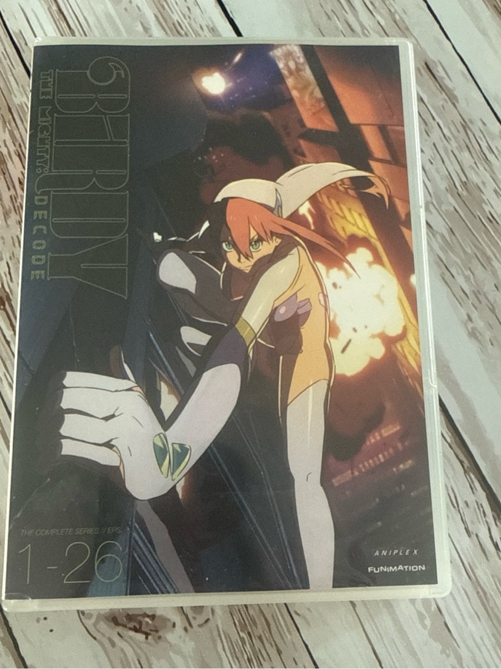 Birdy the Mighty: Decode Series (Anime DVD)  MISSING DISC 4